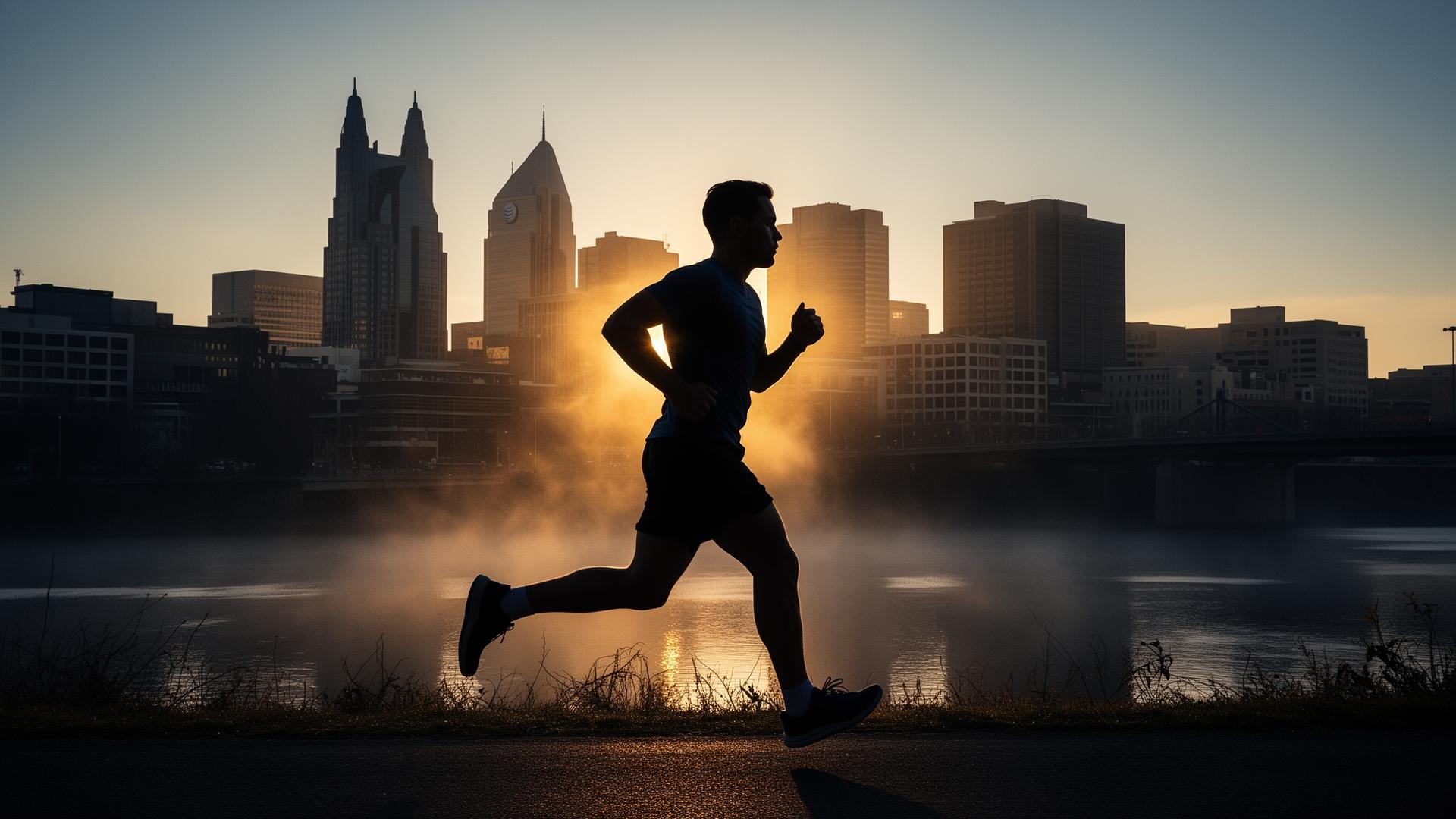 Runner training at EVO Performance Therapy in Nashville
